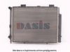 AKS DASIS 121110N Radiator, engine cooling